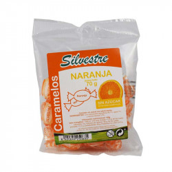 Silvestre Bonbons sans sucre à l’orange 70gr