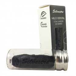 Fio dental com carvão de bambu de Silvestre
