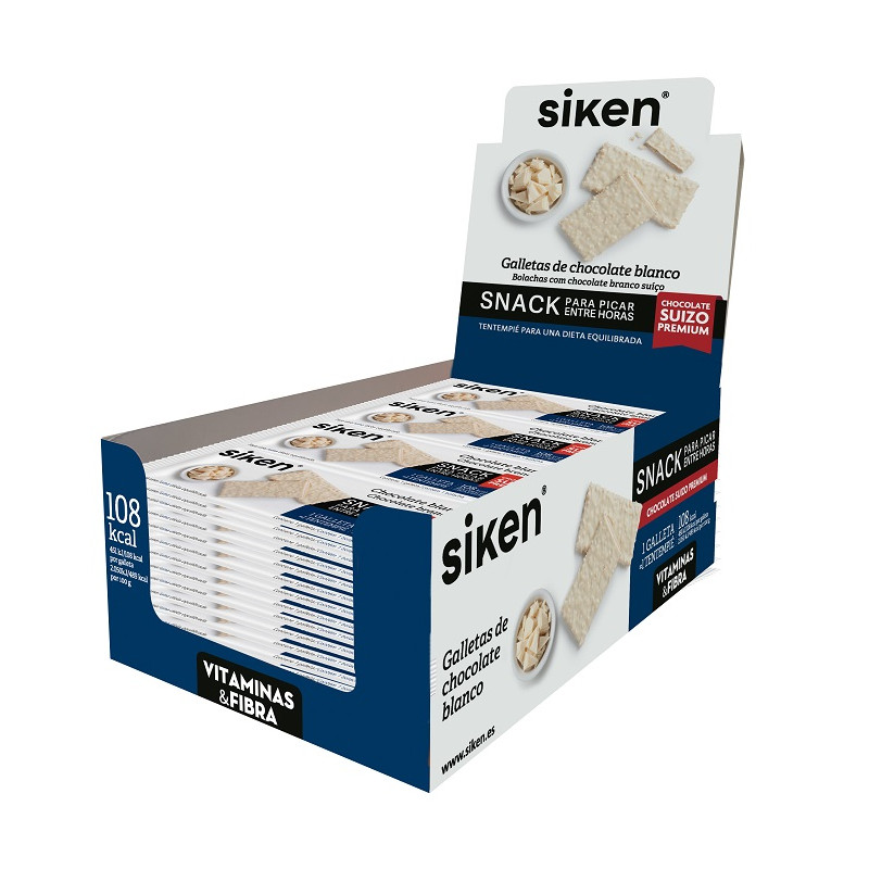 Siken Form Galleta Chocolate Blanco 32 uds
