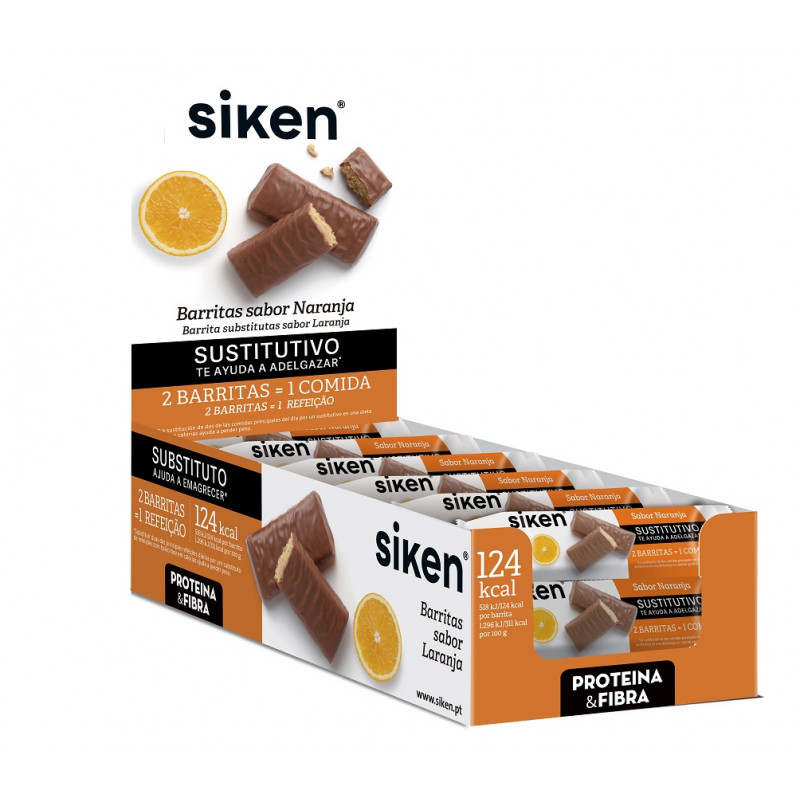 Barras de Siken Laranja 24 pcs