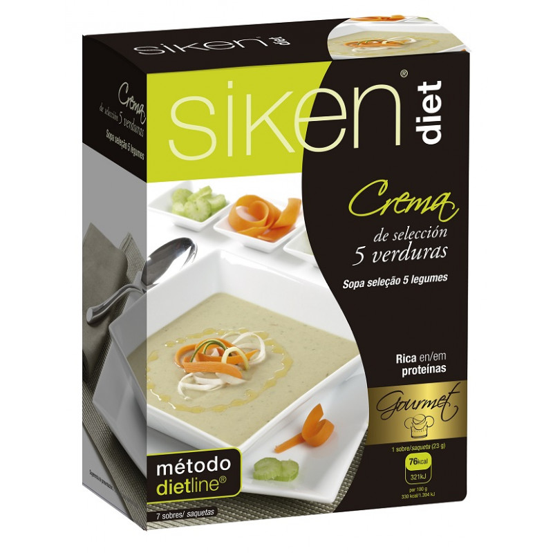 Siken Diet Cream Legumes 7 Sachets