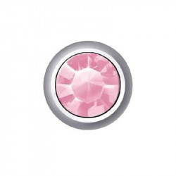 Estelle Mini Bottone Pietra Rosa 12 pz