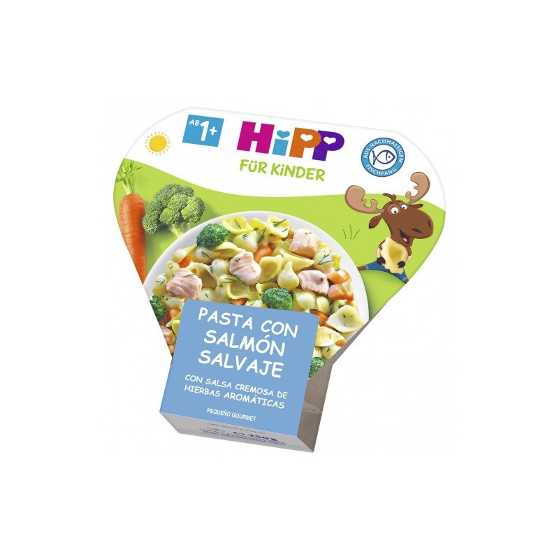 Hipp Gourmet Pasta mit Lachs und Kräutersauce 250 g