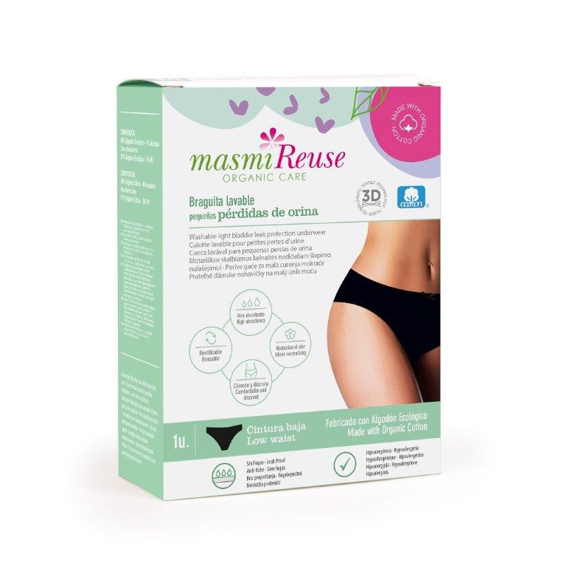 Masmi Inkontinenzhose Niedrige Taille Größe S