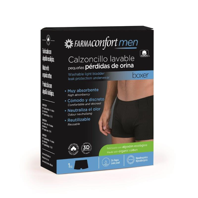 Farmaconfort Boxer Incontinência Leve Tamanho M