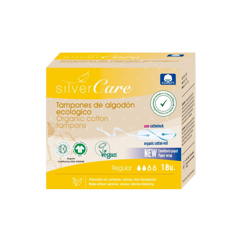 Silvercare Tampone Digitale Normale 18 pz
