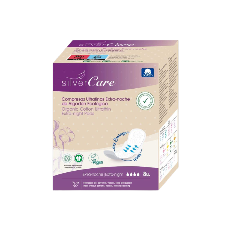 Silvercare Compresse extra-longue 8 unités