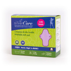 Silvercare Compresa Reutilizable Noche Alas