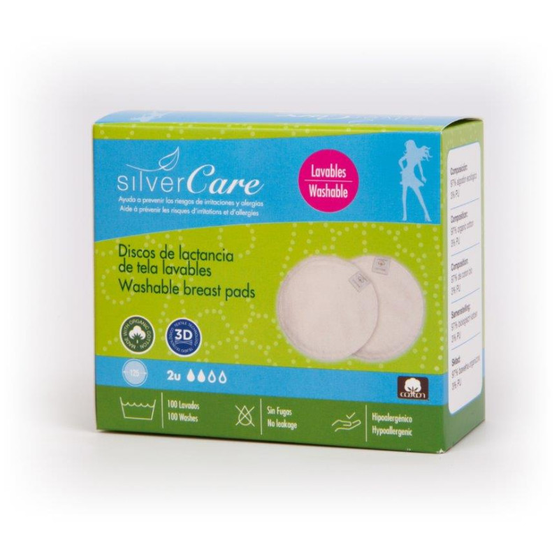 Silvercare Breastfeeding Pads 2 units