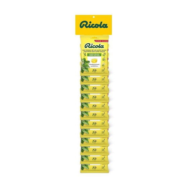 Ricola Tira Bolsa Limón 12 ud