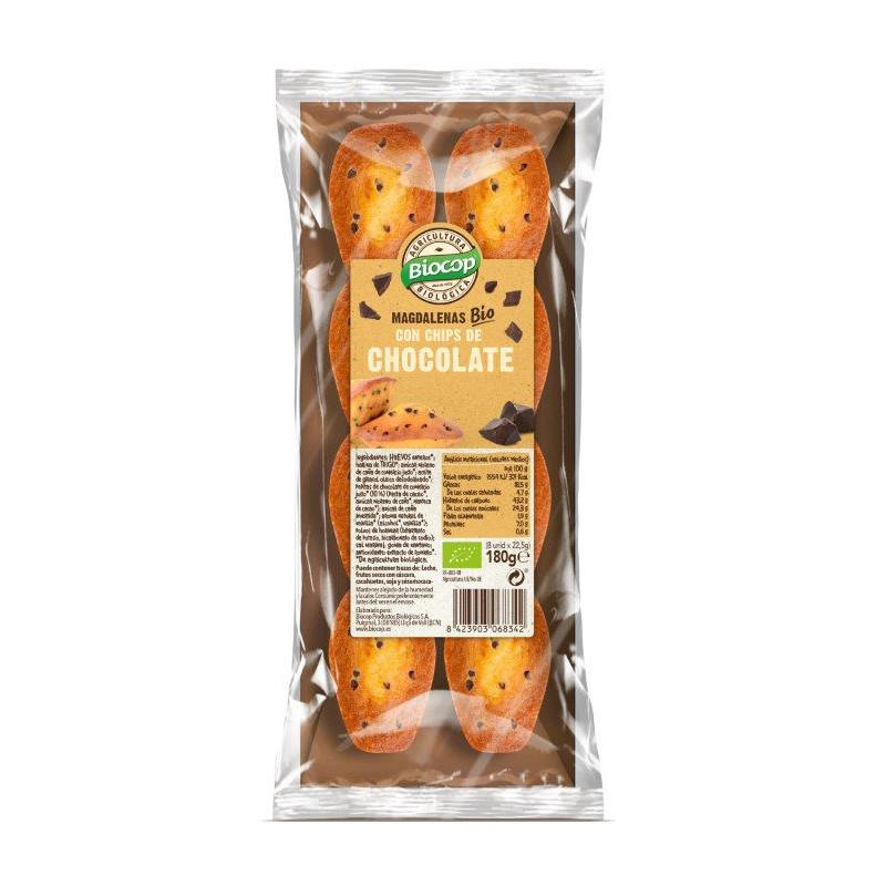 Biocop Chocolate Pepitas Cupcakes 180 gr