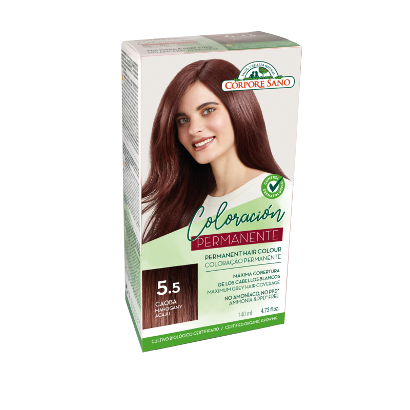 Corpore Sano per tintura. Mogano (5.5) 140 ml