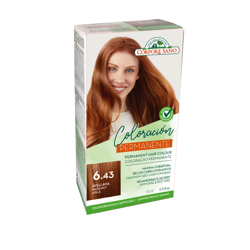 Corpore Sano por corante. Avelã (6.43) 140 ml