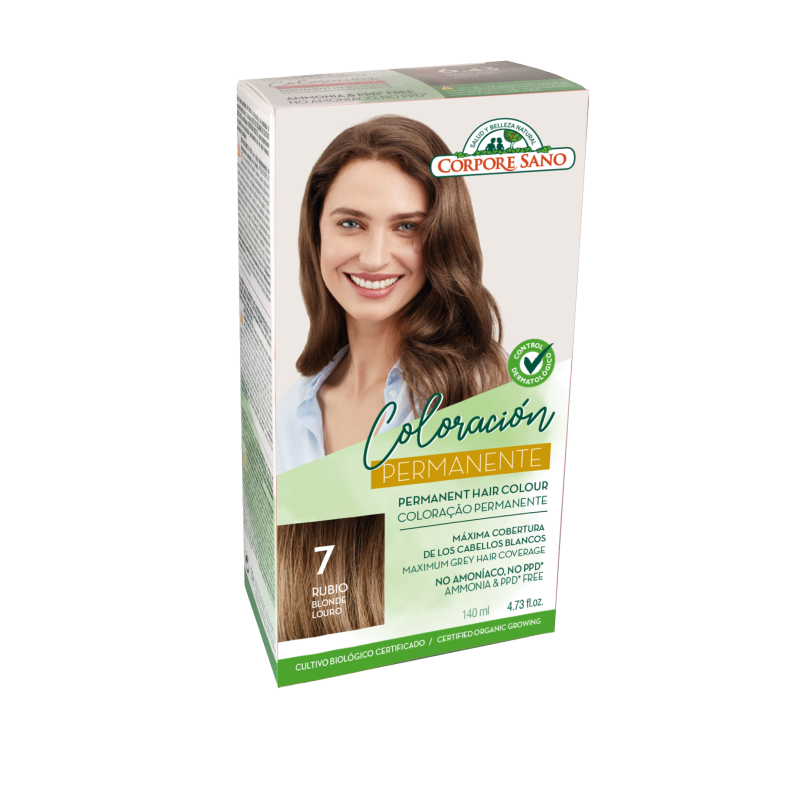 Corpore Sano par teinture. Blond (7) 140 ml