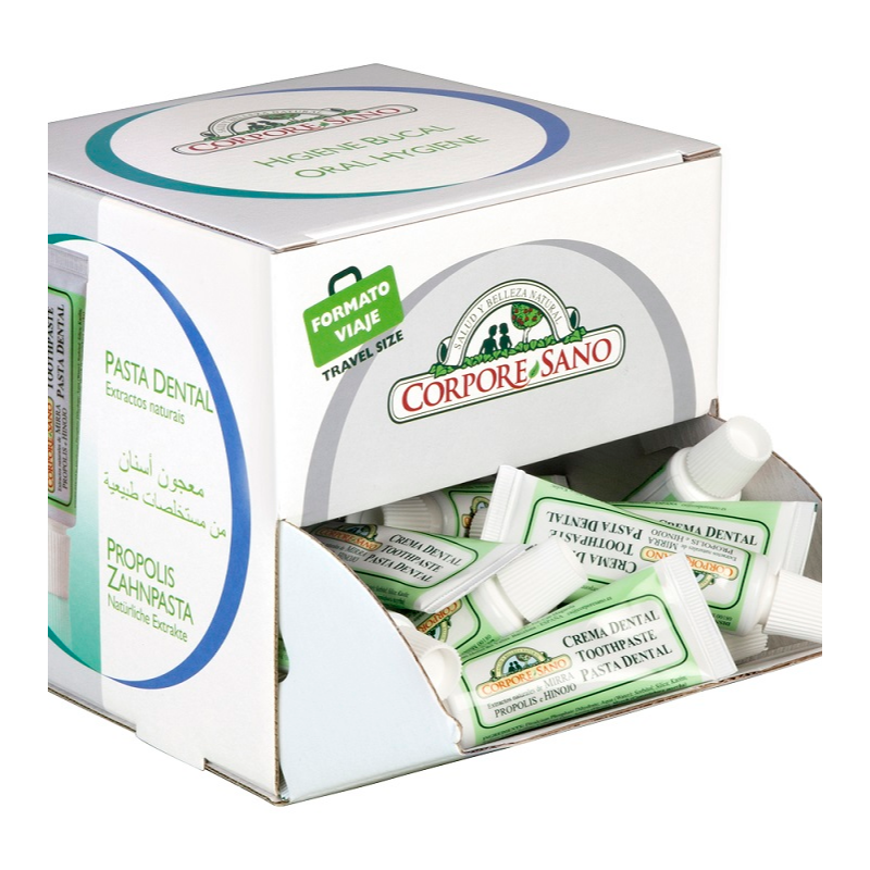 Corpore Sano Zahnputzdose (4 Schachteln à 48 Stück) 15 ml