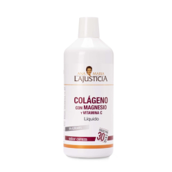 Lajusticia Colágeno Con Magnesio Y Vitamina C Sabor Cereza 1 Litro
