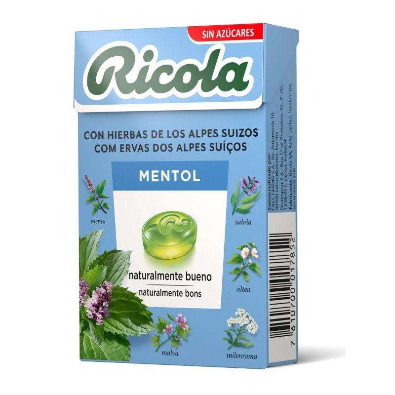 Ricola Menthol Caramel 50 gr S/A