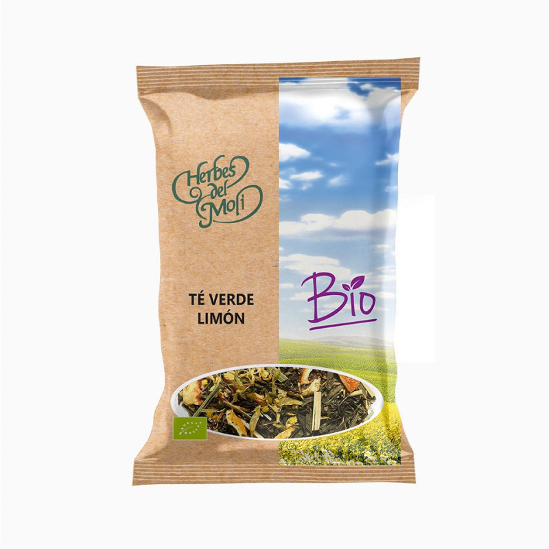 Herbes Del Moli Organic Lemon Green Tea 70 gr