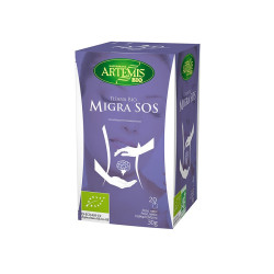 Women's Migraine Tea Herbes Del Moli 20 Sachets