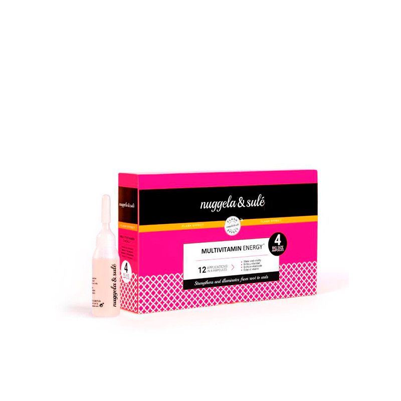 Nuggela Paquet De 4 Ampoules Multivitaminées