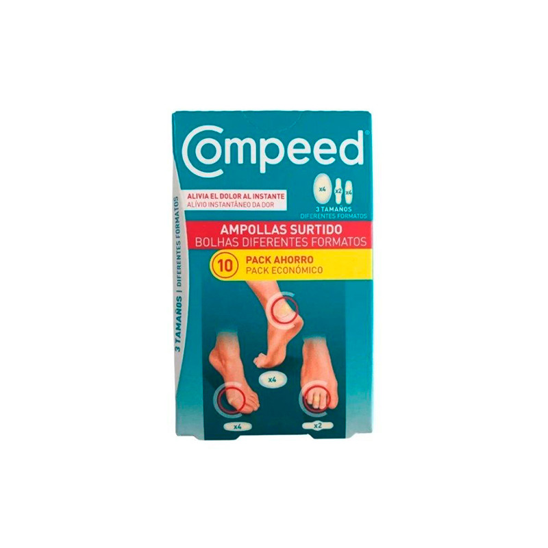 Compeed Sortimento de ampolas 10 pcs