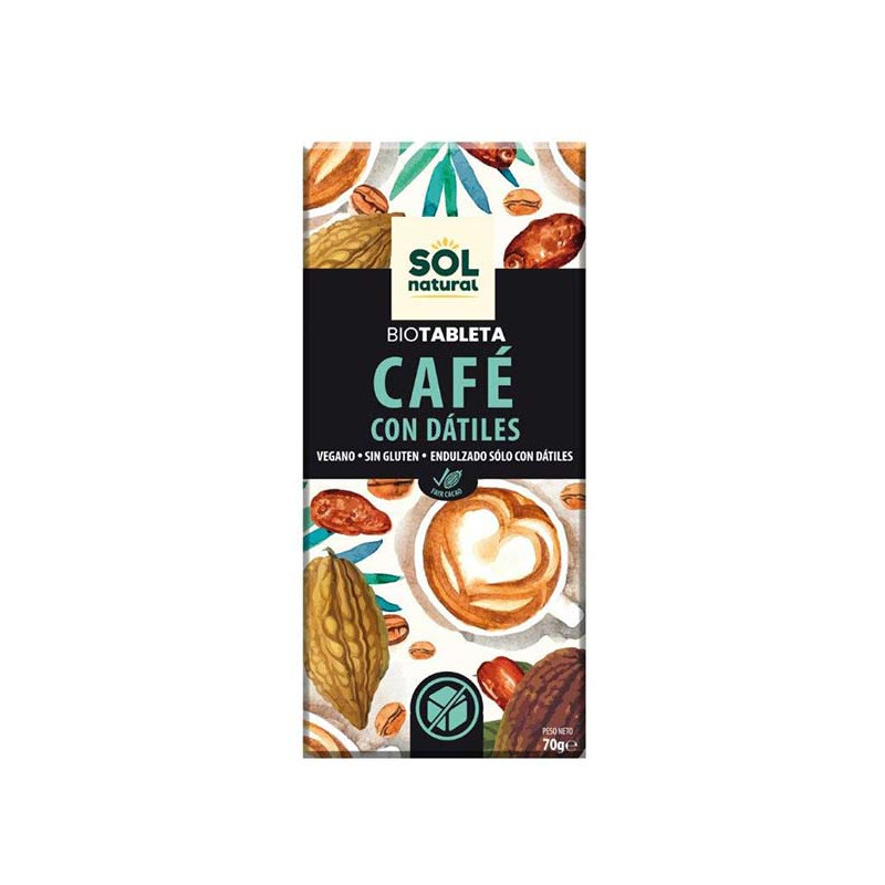 Chocolate Vegano con Dátiles Sol Natural