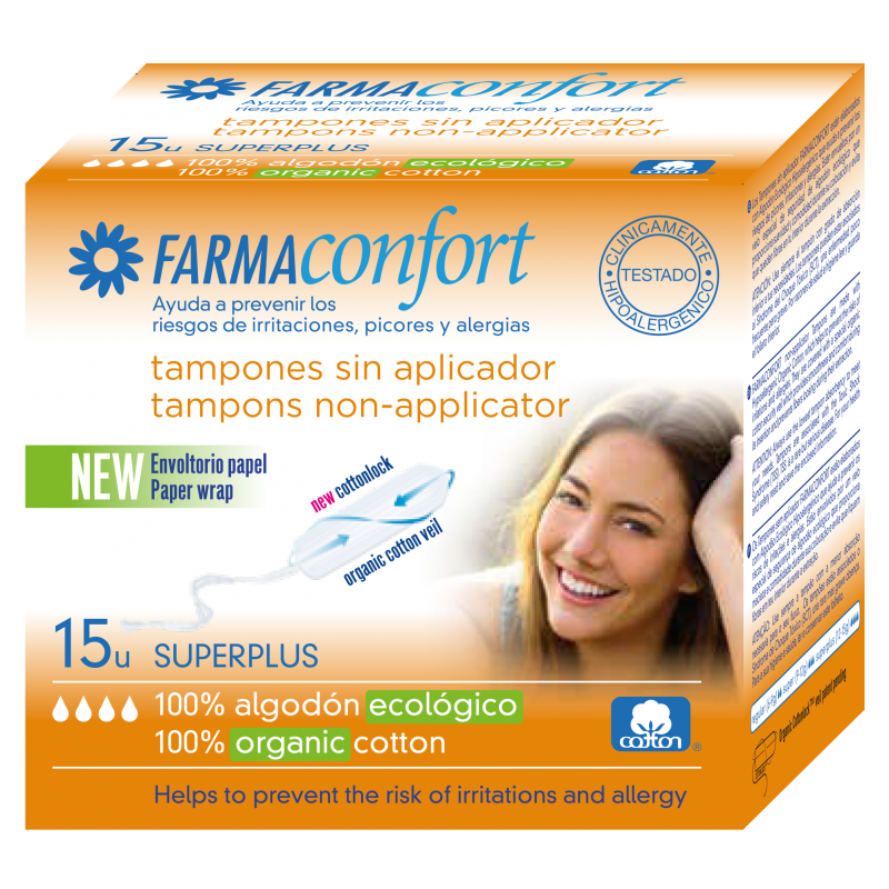 Farmaconfort Tampón Digital Super Plus 15 uds