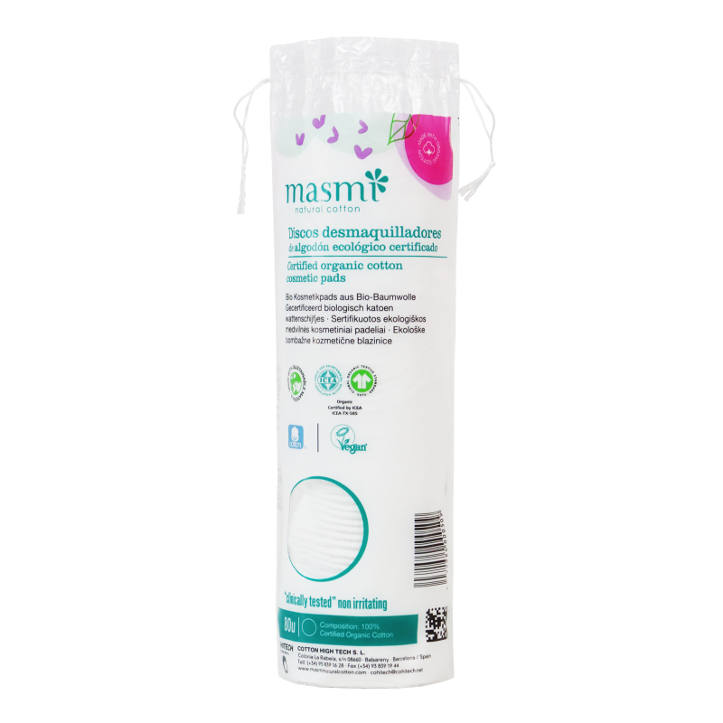 Masmi Eco Make-up Remover Discs 80 units