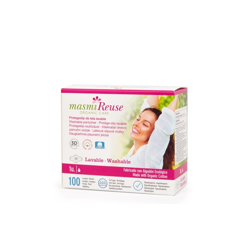 Washable Fabric Panty Liner Wings Masmi