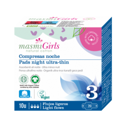 Masmi Girls Salvaslip ultrasottile taglia 3