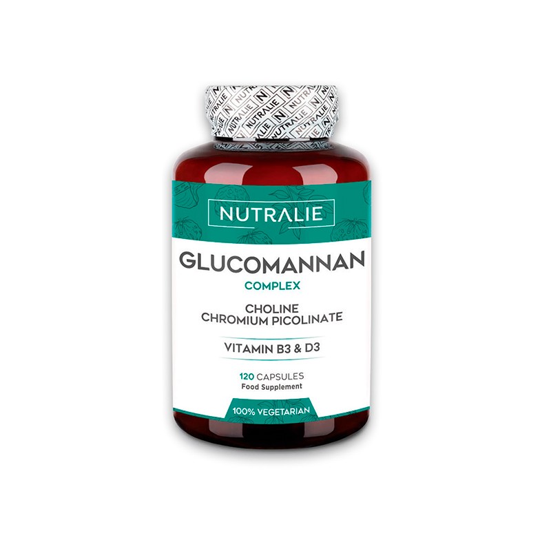 Glucomannan Complex 120 cápsulas Nutralie