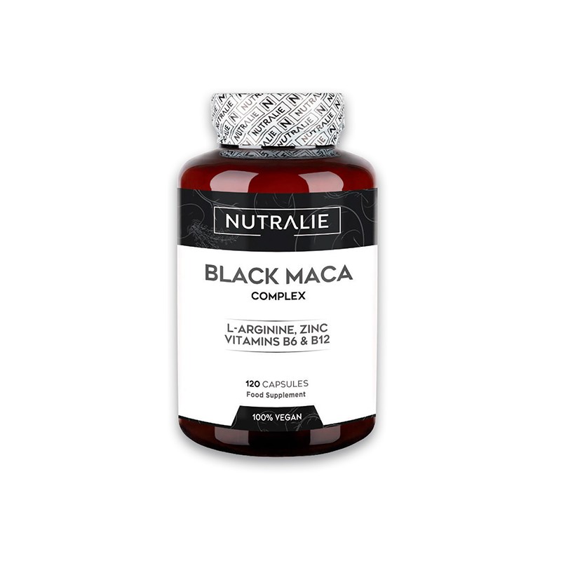 Black Maca Complex 120 cápsulas Nutralie