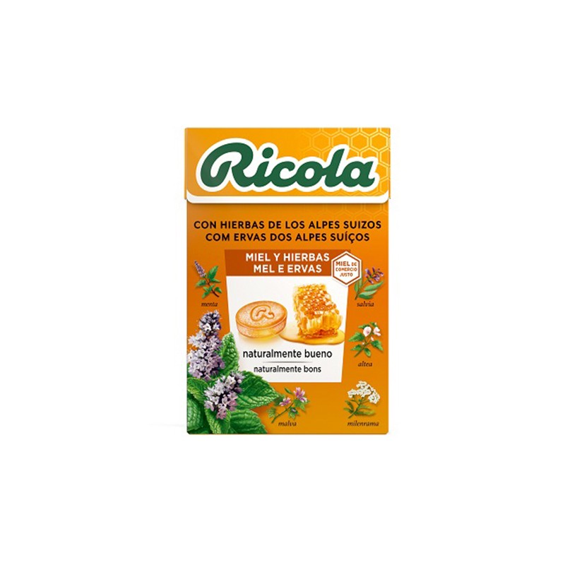 Ricola Caramel aromatisé au miel et aux herbes