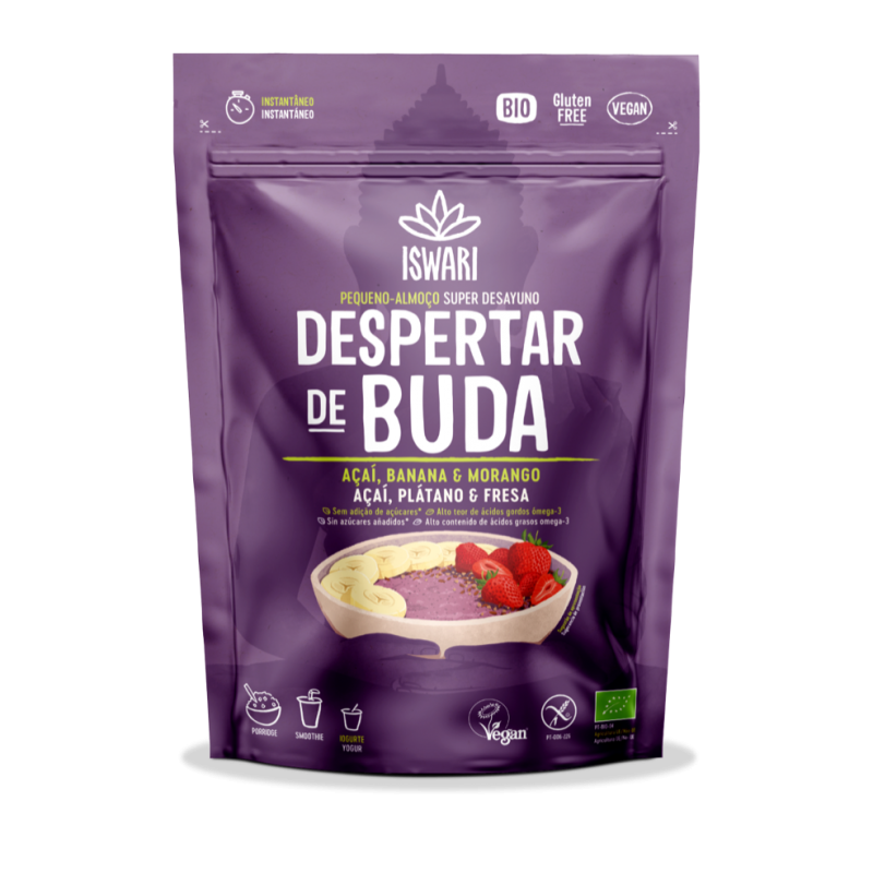 Bouddha d’Açaï et Éveil à la Banane 360 gr Iswari