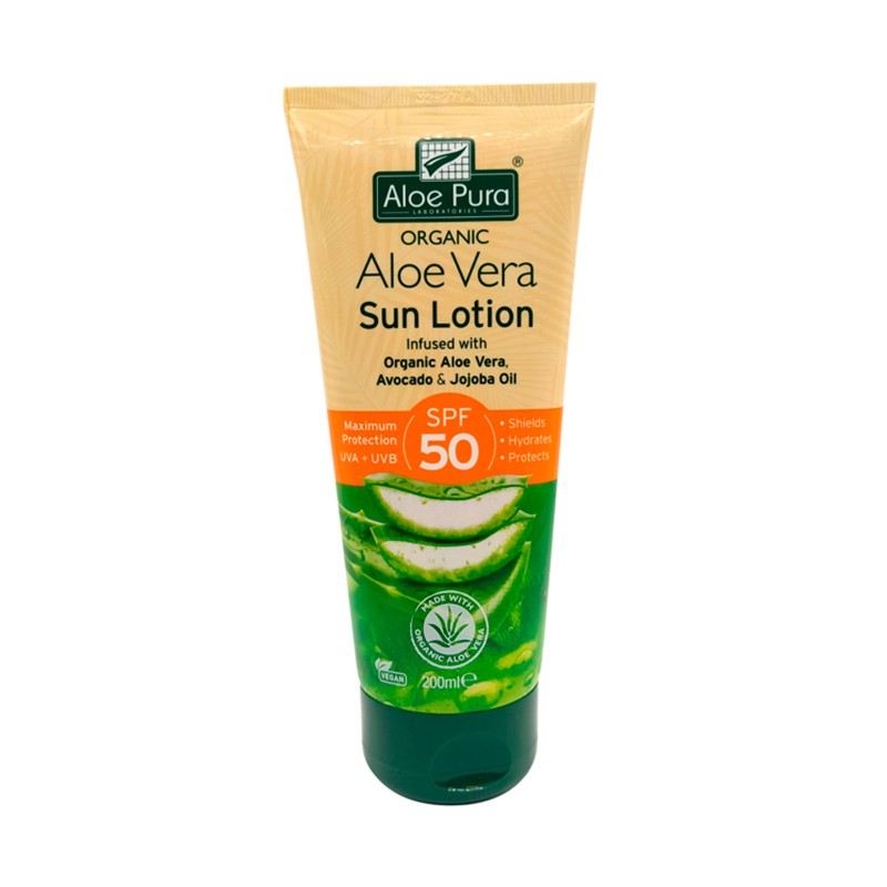 Sonnenschutzfaktor 50 Reine Aloe 200 ml