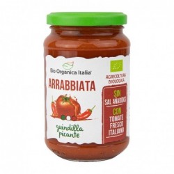 Molho de Tomate Bio Arrabiata Orgânico 345 ml