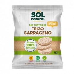 Mini Tortas Trigo Sarraceno Sol Natural 45 gr