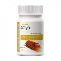 Ginseng Vermelho Coreano Sotya 60 Cápsulas
