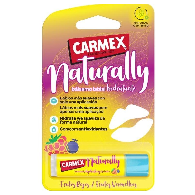 Carmex Natural Frutos Rojos 4,25 gr