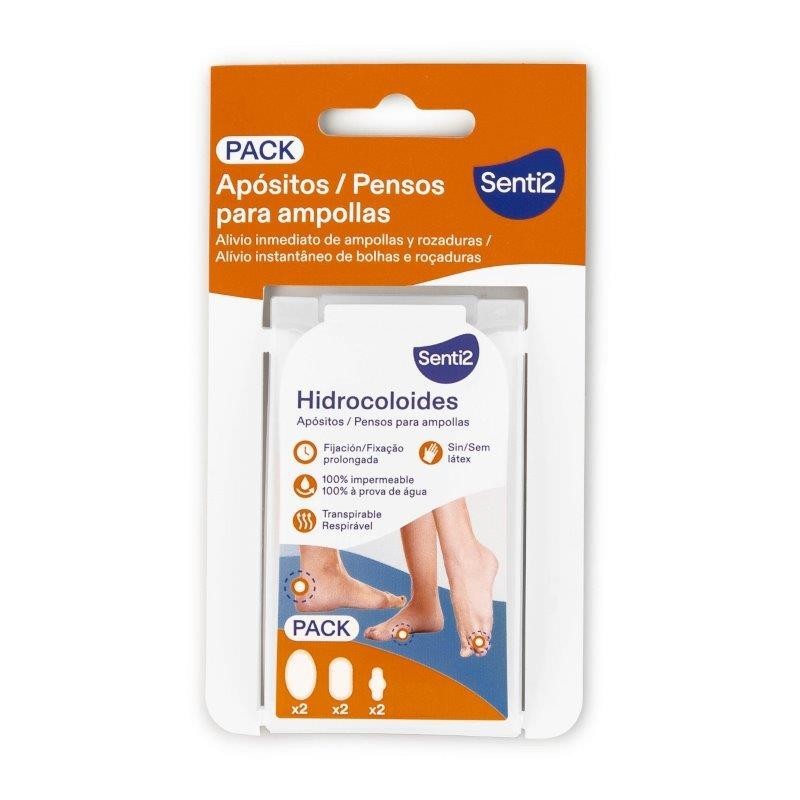 Apositos Hidrocoloides Pack Mix Senti2 6 uds
