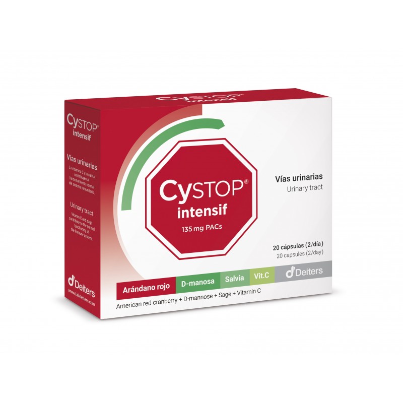 Deiters Cystop Intensif 20 gélules