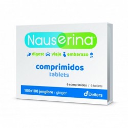 Deiters Nauserina 6 comprimidos