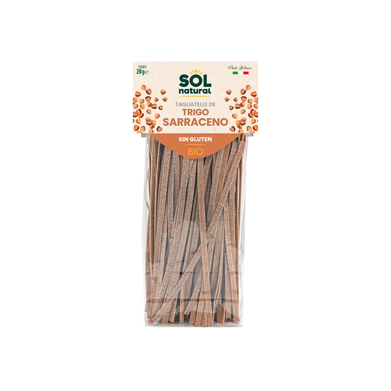 Pasta Tagliatela Trigo Sarraceno Sin Gluten Solnatural 250 gr