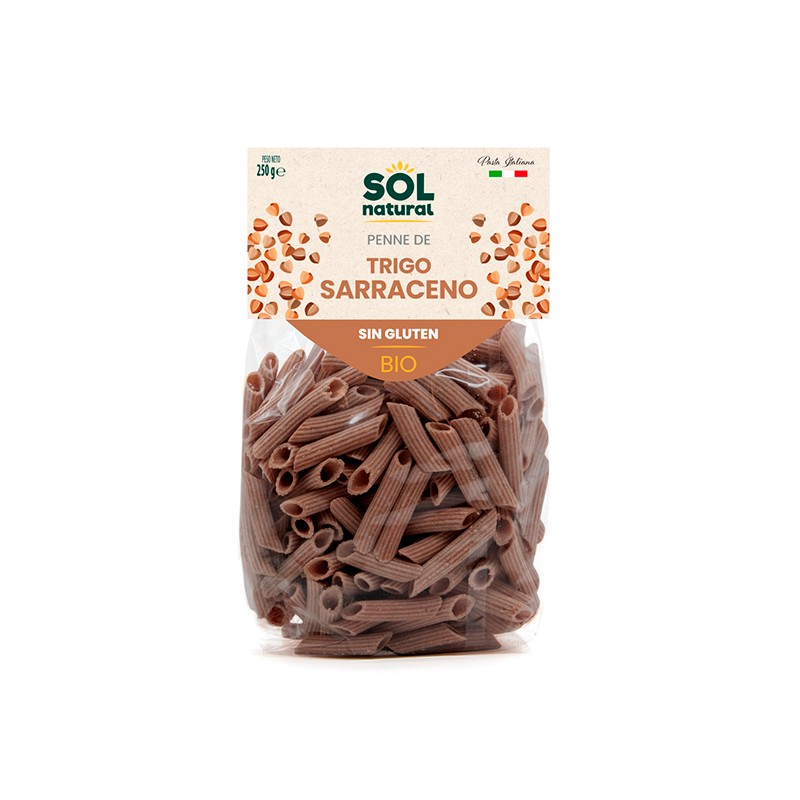 Penne Buchweizen Glutenfreie Pasta Solnatural 250 gr