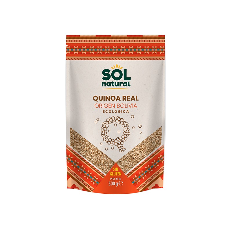 Real Quinoa Gluten Free Origin Bolivia Sol Natural 500 gr