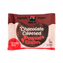 Biscuit à la crème de cacahuète enrobé de choco Kookie Cat
