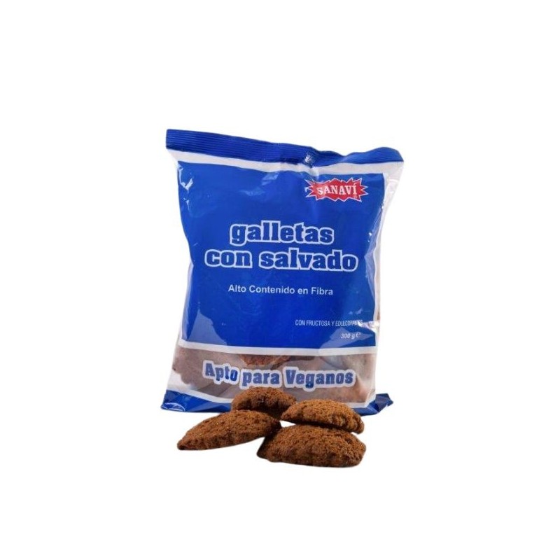 Sanaví Sanalínea Diet Cookies Bran Without Sugar 300 gr
