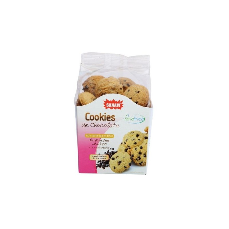 Sanaví Sanalínea Cookies with Choco Sugar Free 250 gr