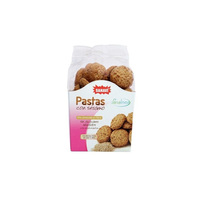 Sanaví Sanalínea Pastas de Sesamo Sin Azucar 250 gr