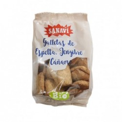 Sanaví Bio Galleta Espelta y Jengibre 200 gr